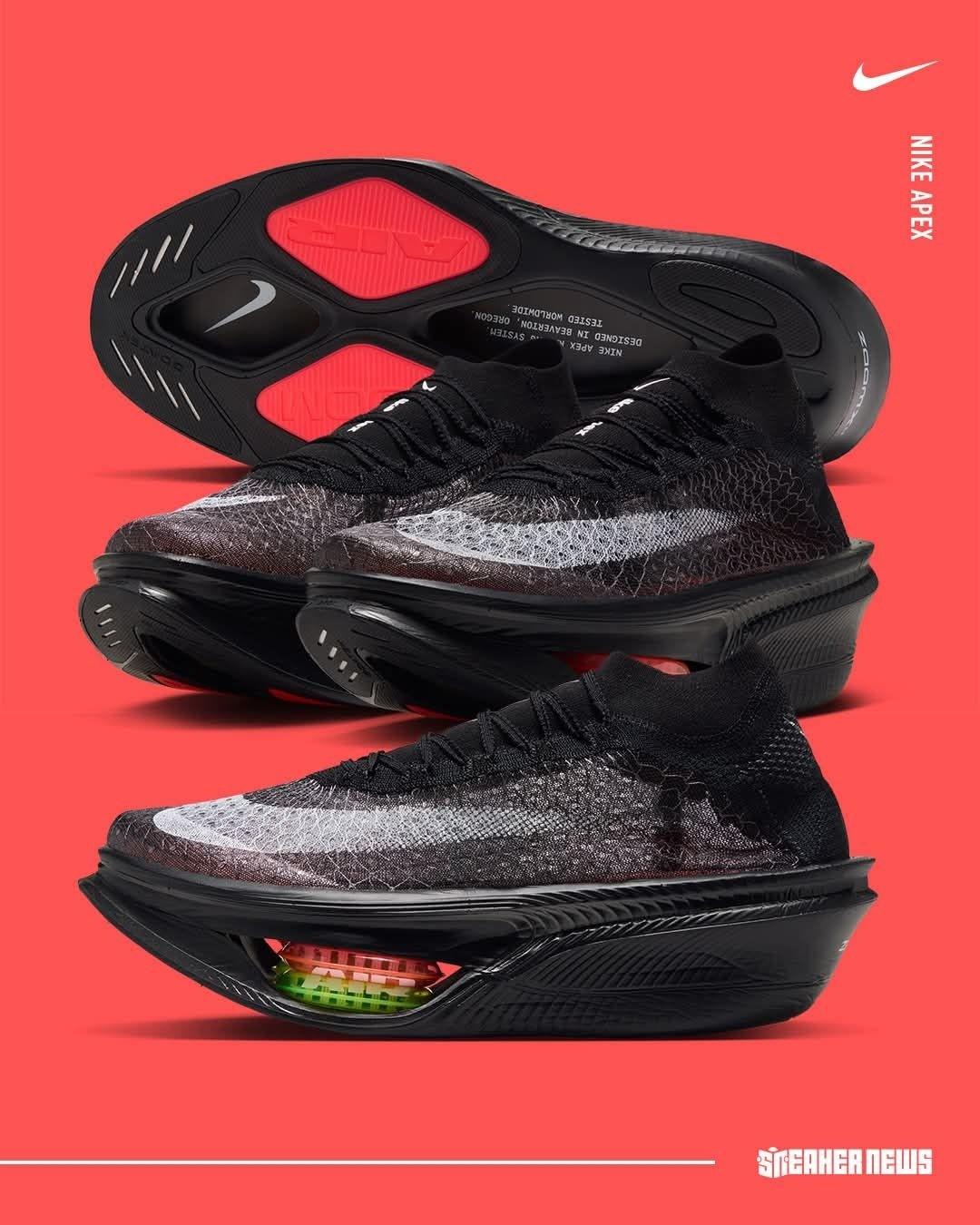 售价350美元!Nike APEX 全新顶级竞速跑鞋深度解析